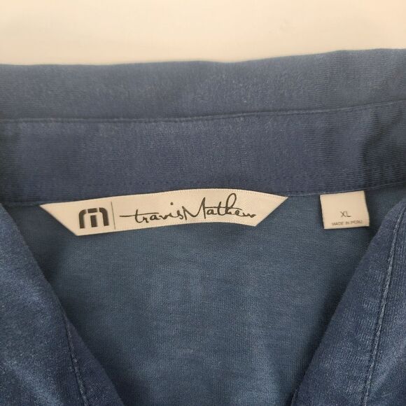 Travis Mathew Men's Polo Shirt Size XL - Picture 2 of 3